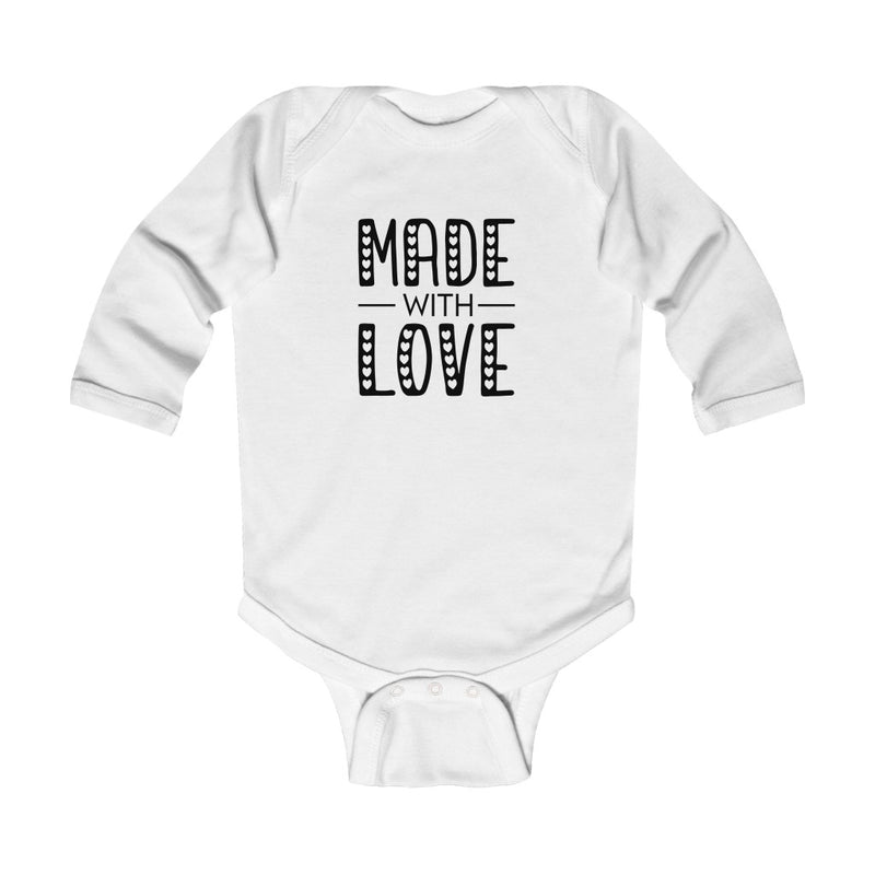 Made With Love Long Sleeve Onesie