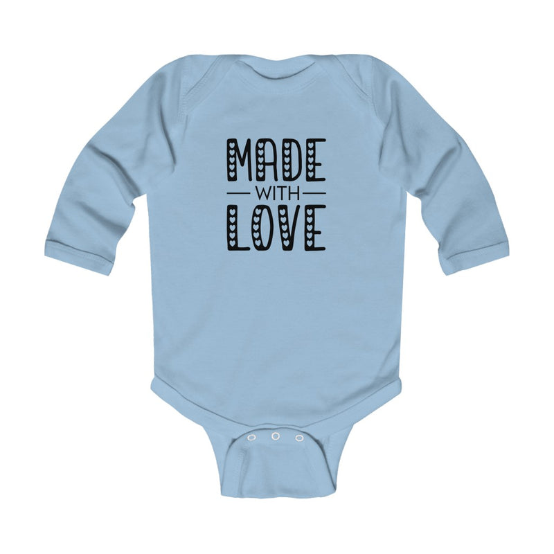Made With Love Long Sleeve Onesie